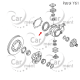Uszczelniacz zwrotnicy / kuli Nissan Patrol Y61 - 40579-VB000 - Oryginał