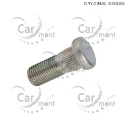 Szpilka przedniego koła M12x1.25 - PickUp D21 D22 Terrano - 40222-22001 OE