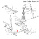 Wahacz tylny wzdłużny dolny - Toyota Land Cruiser Prado 90 - 48720-35051