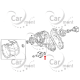 Uszczelniacz reduktora na przedni wał - Hilux KUN Land Cruiser 120 - 90311-41012