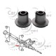 Tuleja przekładni kierowniczej - Toyota Land Cruiser Prado 120 - 44200-35061