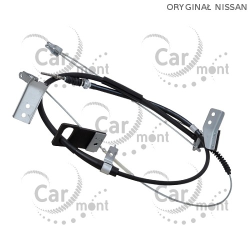 Linka hamulca ręcznego - Nissan Pickup D22 NP300 - 36400-VK00A - Oryginał