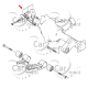 Tuleja przedniego mostu - prawa - Suzuki Grand Vitara - 27620-66J22