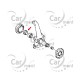 Tuleja czopa zwrotnicy - wewnętrzna - Toyota Hilux - 90381-32001 - Oryginał