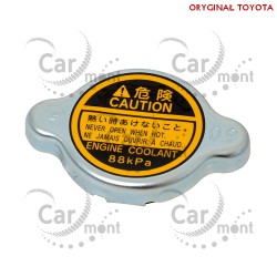 Korek chłodnicy - Toyota Land Cruiser 3.0 HZJ70 KZJ90 4.2 HDJ/HZJ80 - 16401-54750 - Oryginał