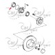 Uszczelniacz piasty przód - Land Cruiser Prado 200 - 90316-83001