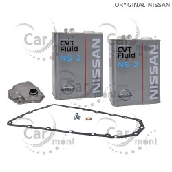 Olej uszczelka filtr automatycznej skrzyni biegów CVT - Nissan Qashqai I 1.6 J - Oryginał