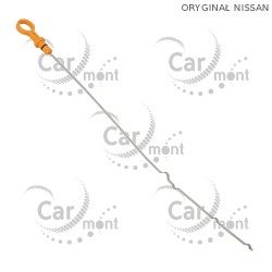 Bagnet / miarka oleju - Nissan Qashqai J10E JJ10E - 11140-ED000 - Oryginał