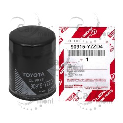 Filtr oleju - Toyota Land Cruiser 80 100 120 200 - 90915-YZZD4 - Oryginał