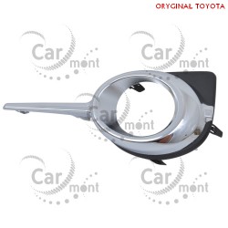 Ramka halogenu w zderzku przednim - lewa - Toyota RAV4 III 20210-2012 - 52040-42010 - Oryginał