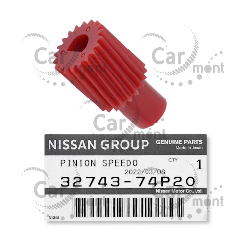 Zębatka czujnika prędkości pojazdu - Nissan King Cab D22 - 32743-74P20 - Oryginał