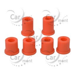 Tuleja resora tylnego poliuretan - komplet 6 szt. - Mazda B2500 Ford Ranger WL40 - UH71-28-470 UB39-28-333
