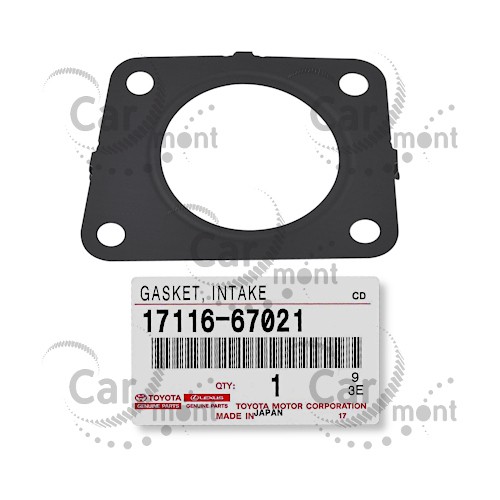 Uszczelka intercoolera - Toyota Land Cruiser 120 3.0 Hilux KUN25/26 3.0 -17116-67021 - Oryginał