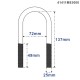 Cybant / U-bolt resora przedniego - Suzuki Samurai SJ - 41411M83000 41411-83000