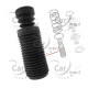 Osłona amortyzatora - przód - Terrano R50 - 54050-0W002