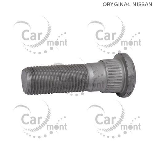 Szpilka tylnego koła M12x1.25 - Navara D40 Pathfinder R51 - 40222-0B005 OE